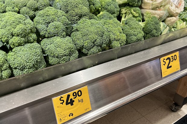 broccoli shortage cost increase shortage severe weather