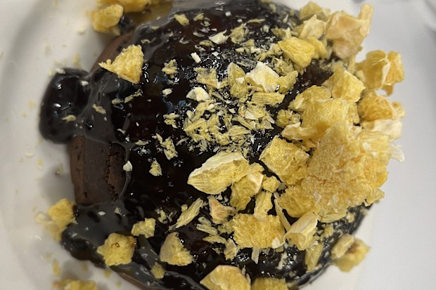Coles Finest Luxury Belgian Chocolate & Orange Sponge Pudding