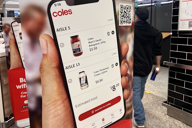 supermarket app features coles woolworths aldi iga costco