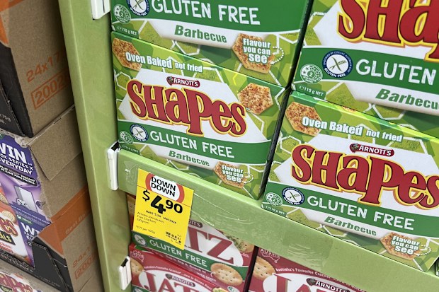 arnott's shapes coles