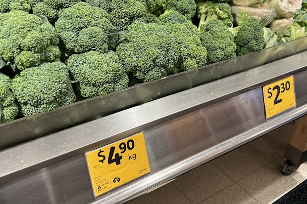 broccoli shortage cost increase shortage severe weather