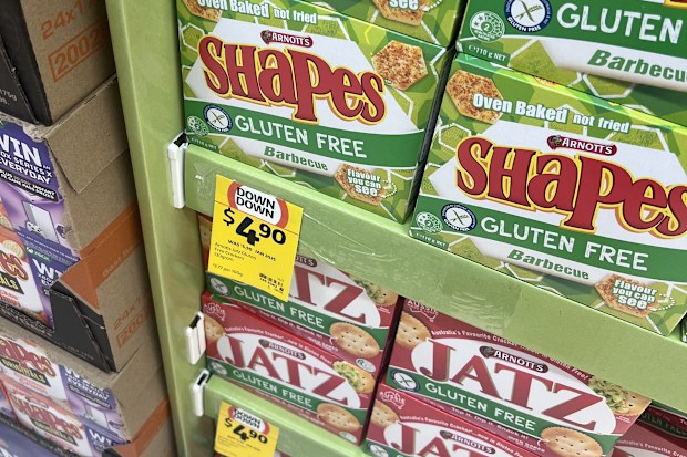 arnott's shapes coles