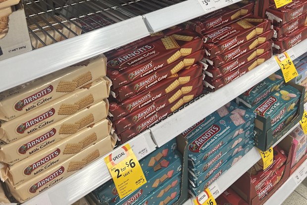arnott's biscuit shortage raspberry shortcake supply problem