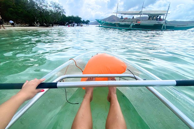 Rosie Scott in Coron, Palawan in the Philippines
