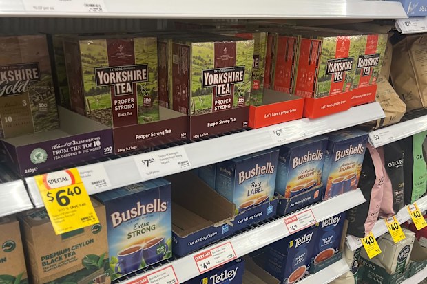 Coles Dilmah teabags