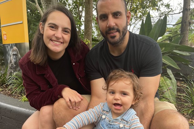 Nikolina Kharoufeh and family. 