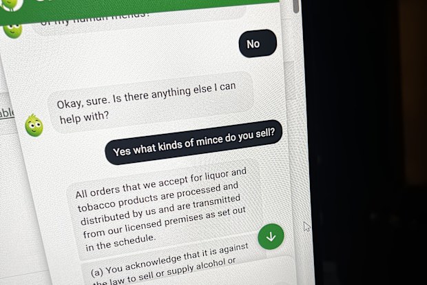 woolworths ai assistant olive