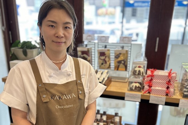 Head chocolatier and founder of Kawaka Chocolates Jin Sun Kim.