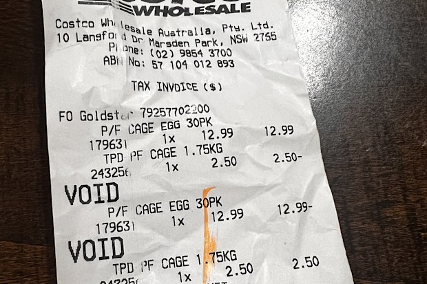 Costco Australia what workers are really doing when they check customer receipts upon exiting the store