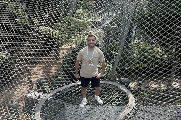 For the purposes of a thorough review, I jumped on a trampoline above the Jewel at Singapore Changi Airport.