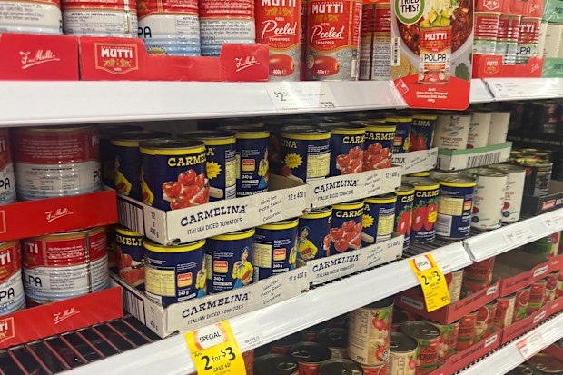 coles tinned tomatoes