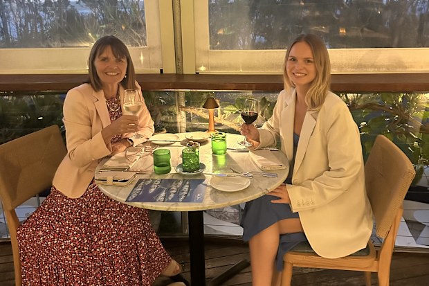Dinner at Rick Stein at Bannisters.