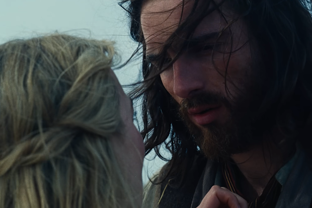 Margot Robbie and Jacob Elordi in Wuthering Heights 2026