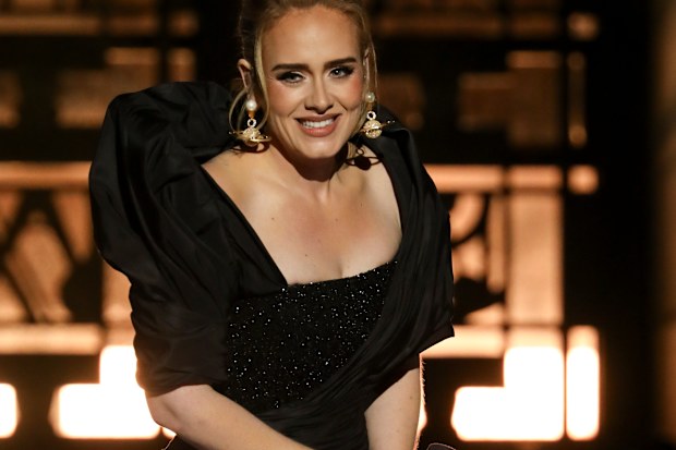 Adele in the CBS special Adele One Night Only