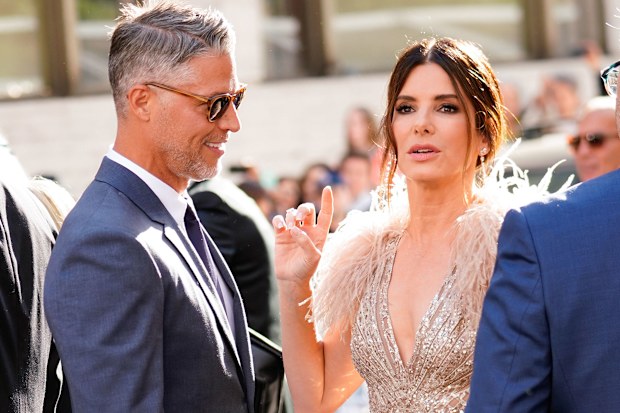 Sandra Bullock and Bryan Randall