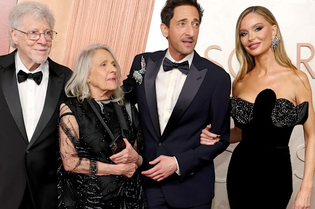Elliot Brody, Sylvia Plachy, Adrien Brody, and Georgina Chapman