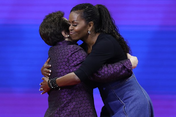 michelle obama us open