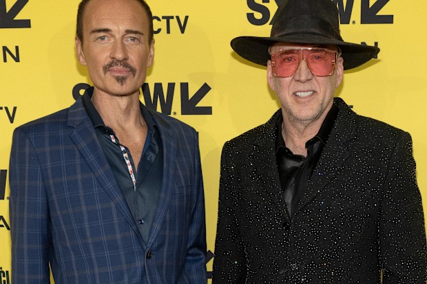 Julian McMahon and Nicolas Cage