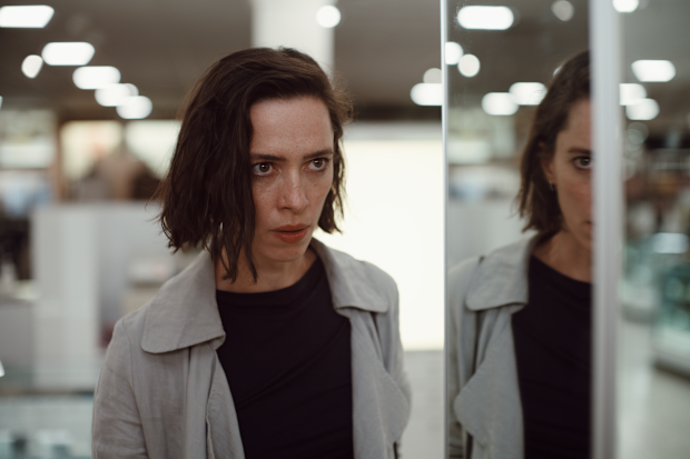Rebecca Hall in Andrew Semons' 2022 thriller Resurrection.