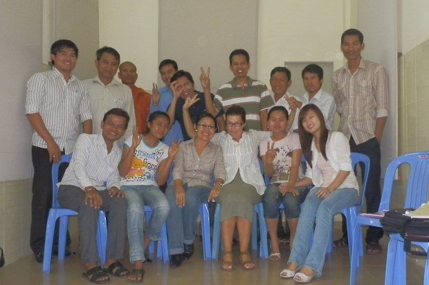 Leanne Savage worked teaching English at a local-run school in Cambodia in 2011.