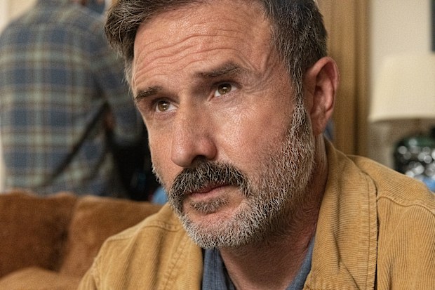 David Arquette (Dewey Riley) stars in Paramount Pictures and Spyglass Media Group's "Scream."
