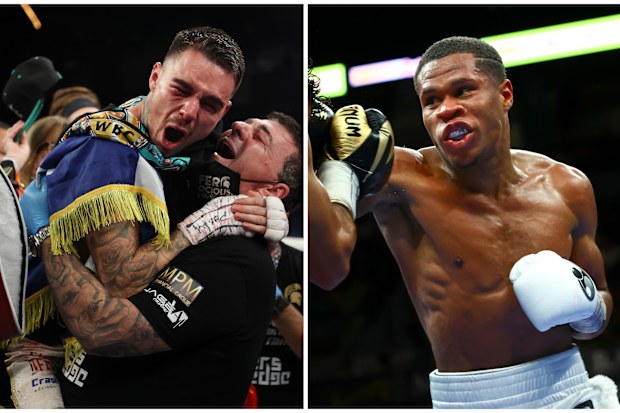 Aussie champion George Kambosos is on a collision course with US fighter Devin Haney.