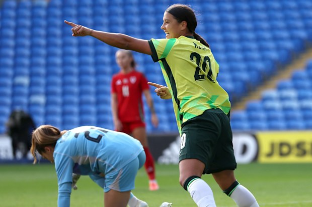 Avustralya'nın Sam Kerr'i.