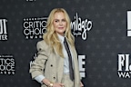Nicole Kidman arrives at the 30th Critics Choice Awards on Friday, Feb. 7, 2025, at the Barker Hangar in Santa Monica, Calif. (Photo by Jordan Strauss/Invision/AP)