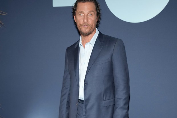 AUSTIN, TEXAS - APRIL 25: Matthew McConaughey attends the 2024 Mack, Jack & McConaughey Gala at ACL Live on April 25, 2024 in Austin, Texas. (Photo by Amy E. Price/Getty Images)