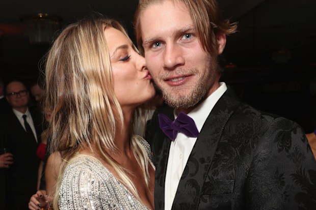 Kaley Cuoco and Karl Cook
