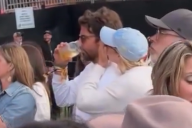 Gigi Hadid and Bradley Cooper spotted at BottleRock festival