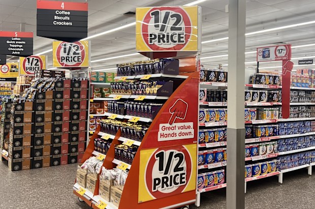 grocery prices end of aisle displays supermarkets