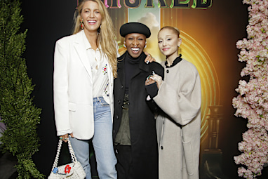 Blake Lively, Cynthia Erivo and Ariana Grande