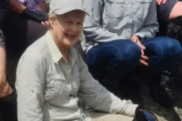 Police are searching a rubbish tip for the remains of retired teacher Lesley Trotter, from Brisbane.