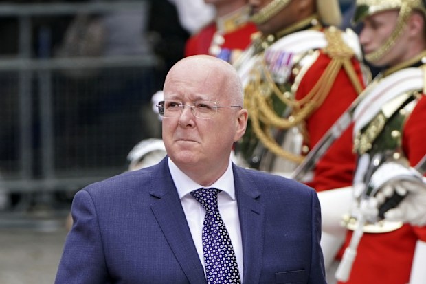 Peter Murrell arrives for service of thanksgiving for the reign of Queen Elizabeth II at St Paul's Cathedral in London on June 3, 2022 on the second of four days of celebrations to mark the Platinum Jubilee