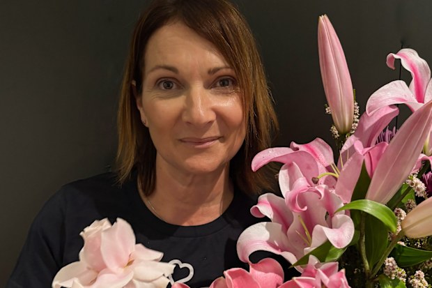 Smith Street Flowers' Head Florist Lynne Dallas