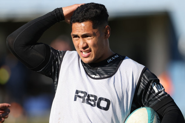 Roger Tuivasa-Sheck trained with the Blues before being knocked out in the semi-finals.