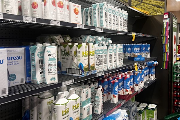 pistachio papa coconut water disappears from supermarket shelves