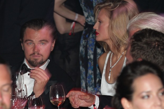 Leonardo DiCaprio and Toni Garrn