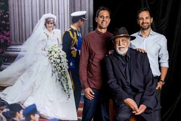 Zak Hussein, Anwar Hussein and Samir Hussein