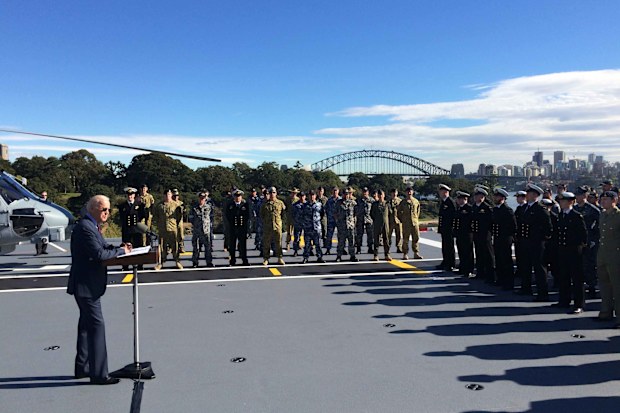 US Vice President Joe Biden during his trip to Sydney. (Image: Tom Atkins)