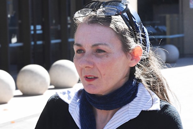 Axe attack victim Sharon Hacker's injuries could have been fatal if her thick dreadlocks didn't cushion the blow.
