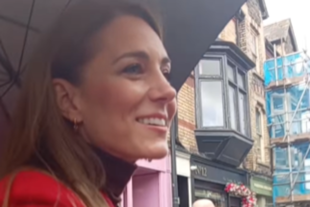 The Princess of Wales speaks about William during public appearance