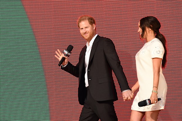 Prince Harry and Meghan Markle in New York 