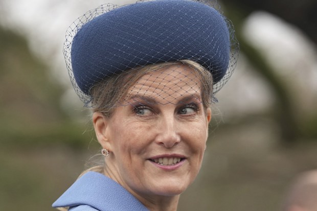 Sophie, Duchess of Edinburgh after the Christmas day service at St Mary Magdalene Church in Sandringham in Norfolk, England, Wednesday, Dec. 25, 2024.