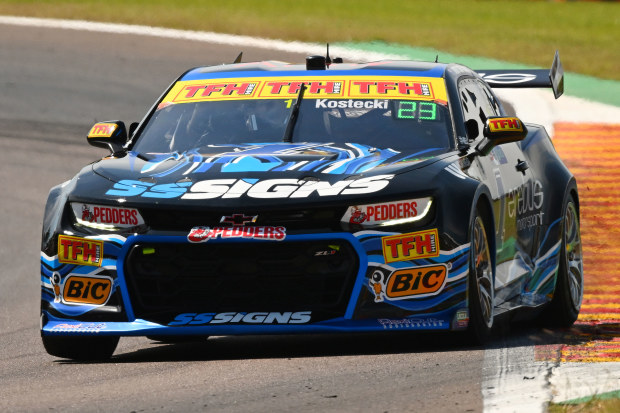 Brodie Kostecki drives for Erebus Motorsport in the Supercars Championship.