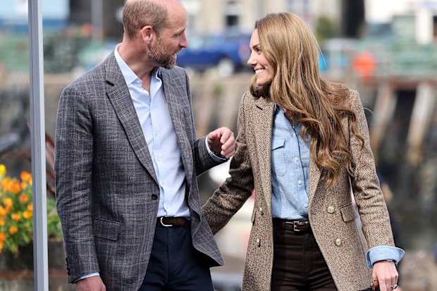 Prince William and Kate, Princess of Wales, known as the Duke and Duchess of Rothesay