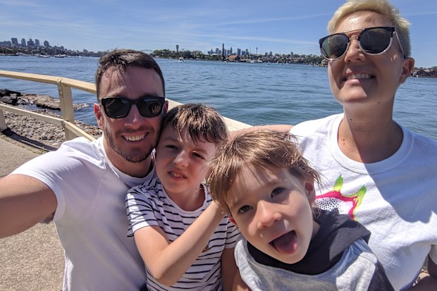 Jane and her family.