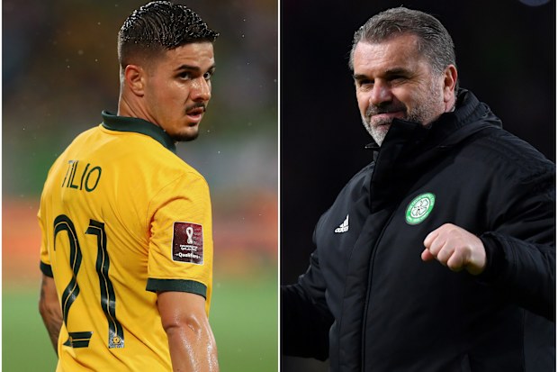 Ange Postecoglou has taken a swipe at the Socceroos.