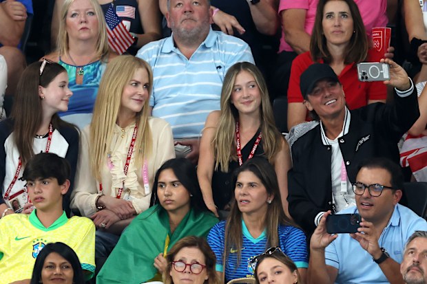 Nicole Kidman, Keith Urban, Sunday Rose and Faith Margaret